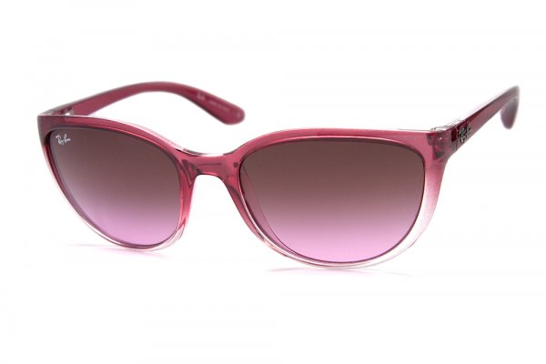   Ray-Ban Emma RB4167-849-14 Red Gradient on Transparent | Brown Gradient