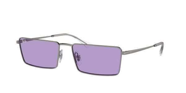   Ray-Ban Emy RB3741-004-1A Gunmetal | Dark Violet