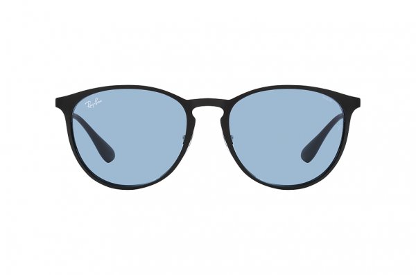   Ray-Ban Erika Metal Evolve RB3539-002-Q2 Black | Blue To Violet