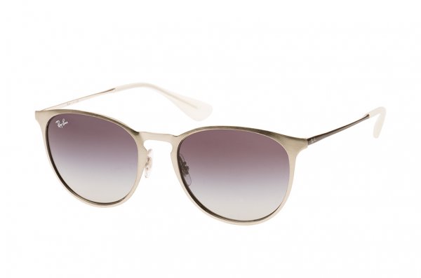   Ray-Ban Erika Metal RB3539-9078-8G Silver | Gradient Grey