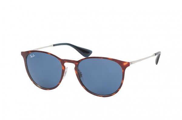   Ray-Ban Erika Metal RB3539-9132-80 Dark Havana | Dark Blue