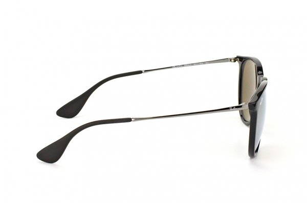   Ray-Ban Erika RB4171-601-5A Black/Gunmetal | Yellow Mirror