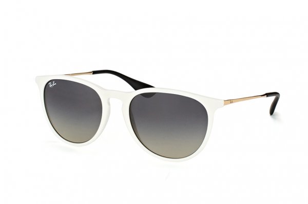   Ray-Ban Erika RB4171-6314-11 White | Gradient Grey