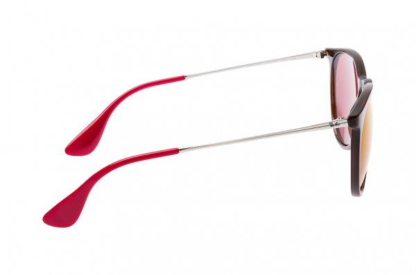   Ray-Ban Erika RB4171-6339-D0 Dark Brown /Silver | Red