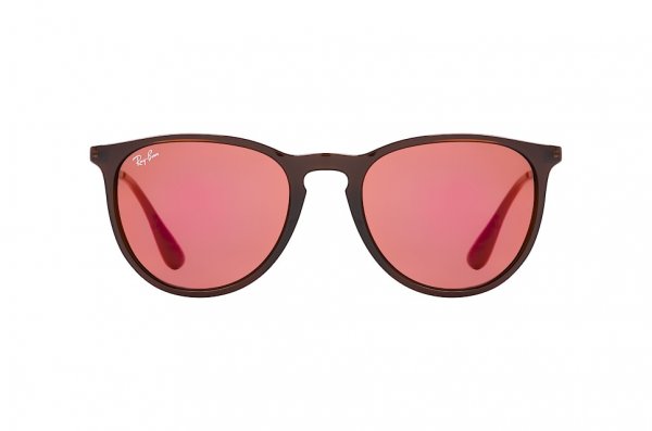   Ray-Ban Erika RB4171-6339-D0 Dark Brown /Silver | Red