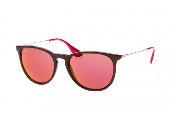   Ray-Ban Erika RB4171-6339-D0 Dark Brown /Silver | Red