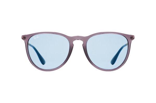   Ray-Ban Erika RB4171-6340-F7 Transparent Grey | Natural Blue