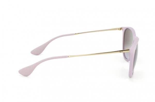   Ray-Ban Erika RB4171-870-68 Lilac Rubber/Brown Faded Violet