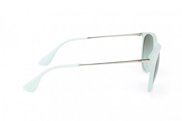   Ray-Ban Erika RB4171-871-8E Light Green Rubber/Green Grey