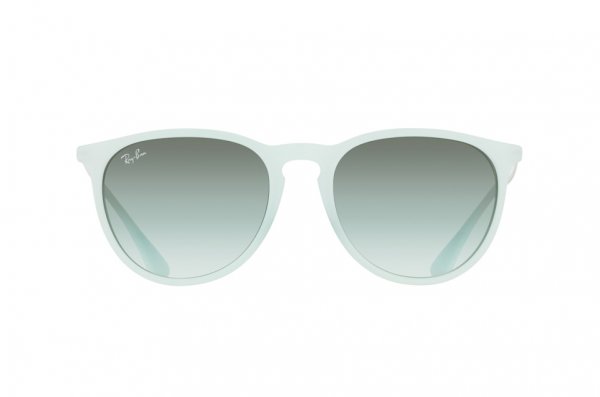   Ray-Ban Erika RB4171-871-8E Light Green Rubber/Green Grey