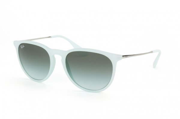   Ray-Ban Erika RB4171-871-8E Light Green Rubber/Green Grey