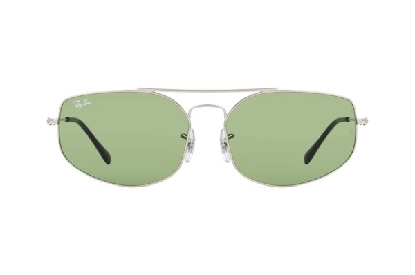   Ray-Ban Explorer V RB3845-003-4E Silver | Dark Green