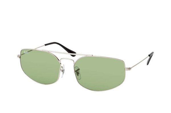   Ray-Ban Explorer V RB3845-003-4E Silver | Dark Green