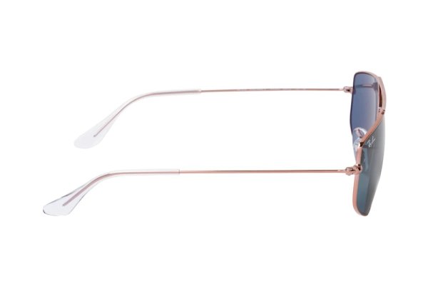   Ray-Ban Explorer V RB3845-9035-R5 Rose Gold | Dark Blue
