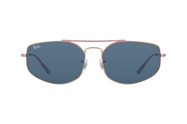   Ray-Ban Explorer V RB3845-9035-R5 Rose Gold | Dark Blue