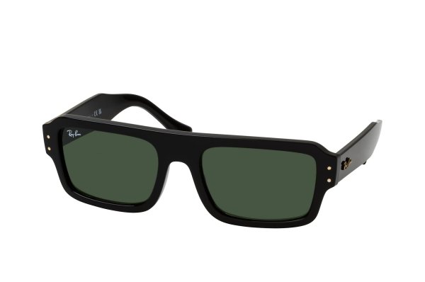   Ray-Ban Flacko RB4454-6677-31 Black | Natural Green