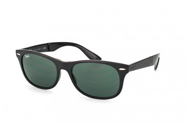   Ray-Ban Folding Liteforce New Wayfarer RB4223-601-71 Black/APX Grey/Green