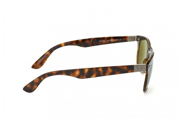   Ray-Ban Folding Liteforce New Wayfarer RB4223-6124-73 Havana / APX Brown 