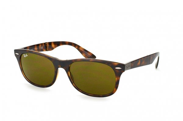   Ray-Ban Folding Liteforce New Wayfarer RB4223-6124-73 Havana / APX Brown 