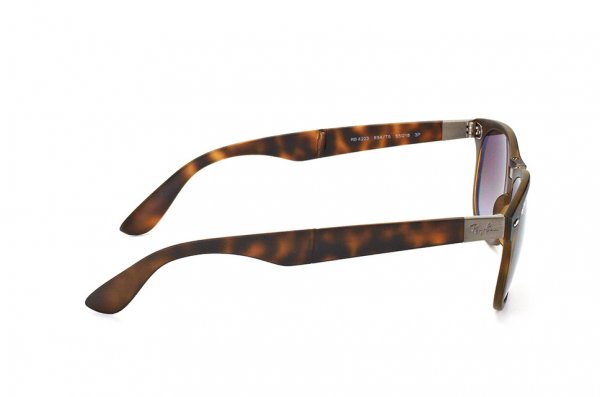   Ray-Ban Folding Liteforce New Wayfarer RB4223-894-T5 Matt Havana/APX Gradient Brown  Polarized