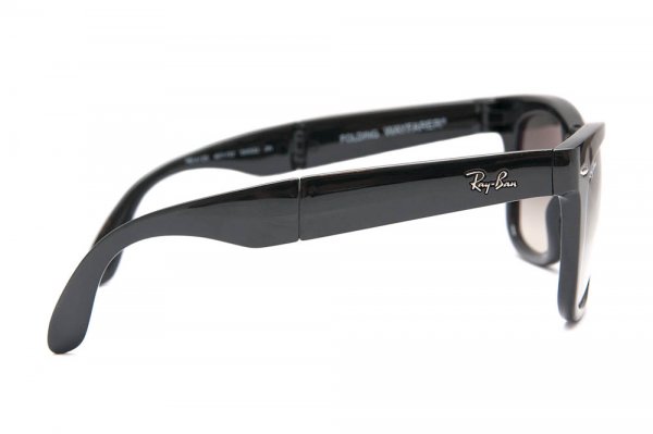   Ray-Ban Folding Wayfarer RB4105-601-32 Black | Gradient Grey
