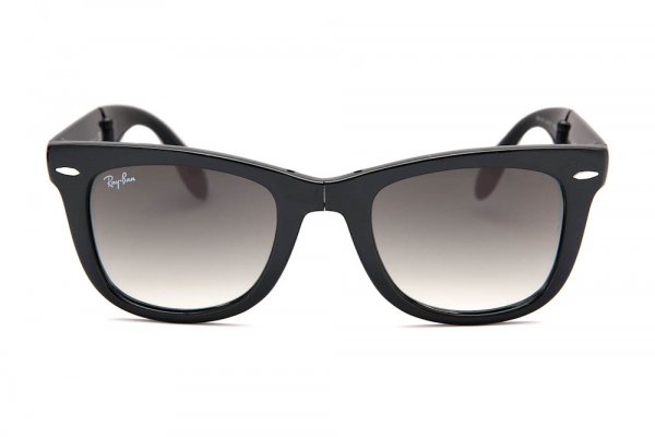   Ray-Ban Folding Wayfarer RB4105-601-32 Black | Gradient Grey