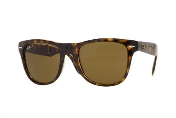   Ray-Ban Folding Wayfarer RB4105-710-57 Havana | Brown Polarized