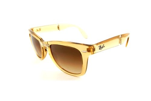   Ray-Ban Folding Wayfarer RB4105-715-51 Honey| Brown Gradient