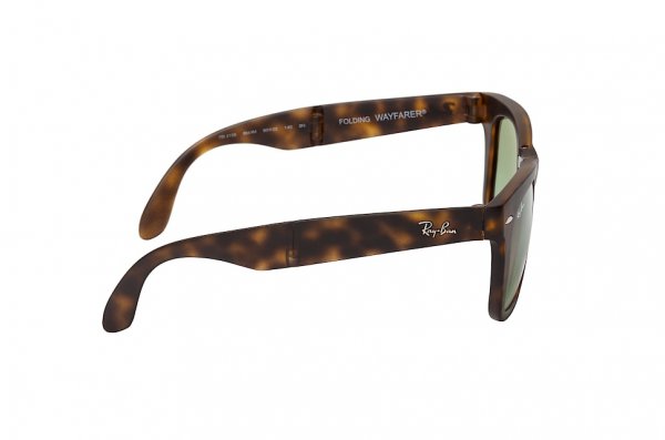   Ray-Ban Folding Wayfarer RB4105-894-4M Dark Havana | Green Gradient