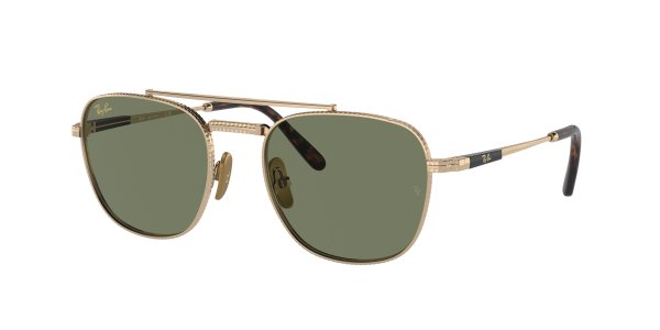   Ray-Ban Frank II Titanium RB8258-3138-52 Arista | Natural Green
