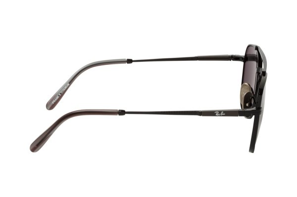   Ray-Ban Frank II Titanium RB8258-3141-K8 Gunmetal | Dark Grey Polarized