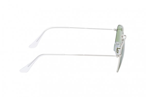   Ray-Ban Frank RB3857-9198-4E Silver | Light Green