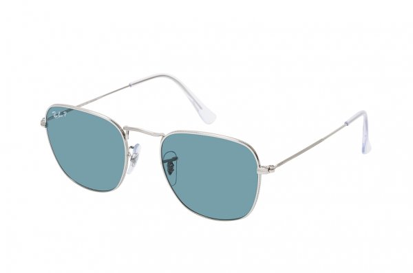   Ray-Ban Frank RB3857-9198-S2 Silver | Blue Polarized