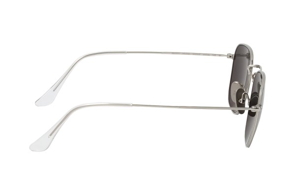   Ray-Ban Frank Titanium RB8157-9209-48 Silver | Black Polarized