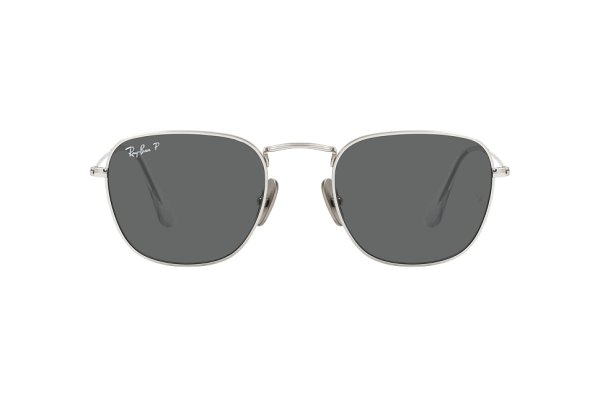   Ray-Ban Frank Titanium RB8157-9209-48 Silver | Black Polarized
