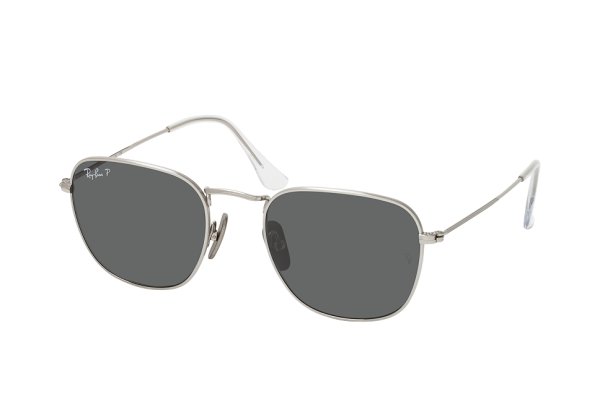   Ray-Ban Frank Titanium RB8157-9209-48 Silver | Black Polarized
