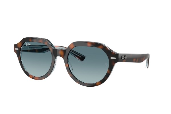   Ray-Ban Gina RB4399-1413-3M Havana | Light Blue Gradient