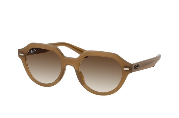   Ray-Ban Gina RB4399-6166-51 Transparent Brown | Light Brown Gradient
