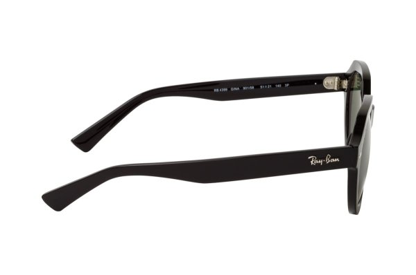   Ray-Ban Gina RB4399-901-58 Black | Natural Green Polarized