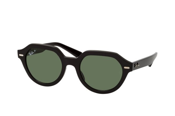   Ray-Ban Gina RB4399-901-58 Black | Natural Green Polarized