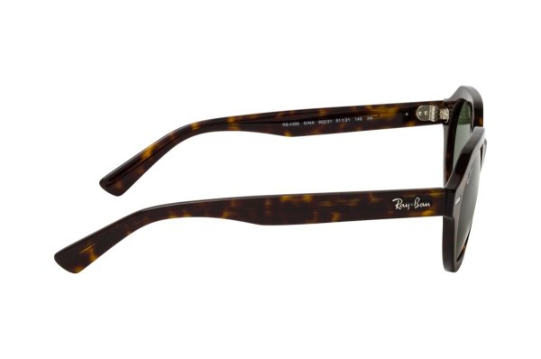   Ray-Ban Gina RB4399-902-31 Dark Havana | Natural Green