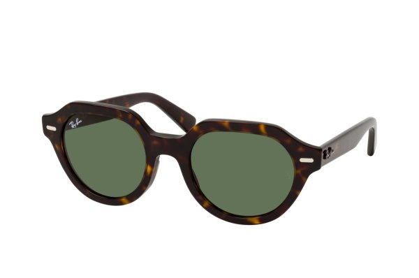   Ray-Ban Gina RB4399-902-31 Dark Havana | Natural Green