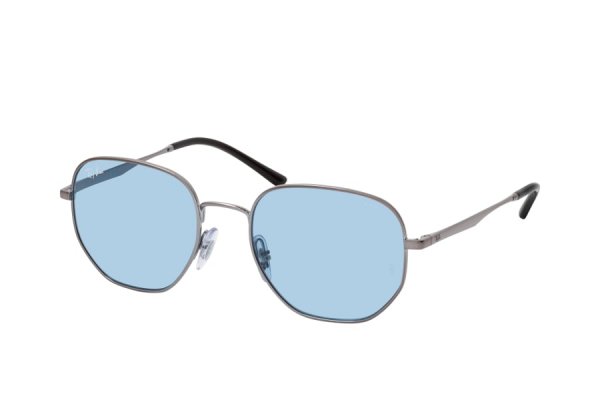   Ray-Ban Hexagonal Evolve RB3682-004-Q2 Silver | Blue To Violet Photochromic
