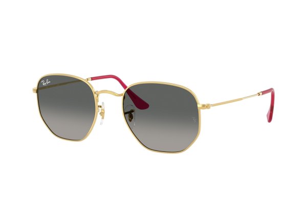   Ray-Ban Hexagonal Flat Lenses RB3548N-001-71 Arista | Light Grey Gradient