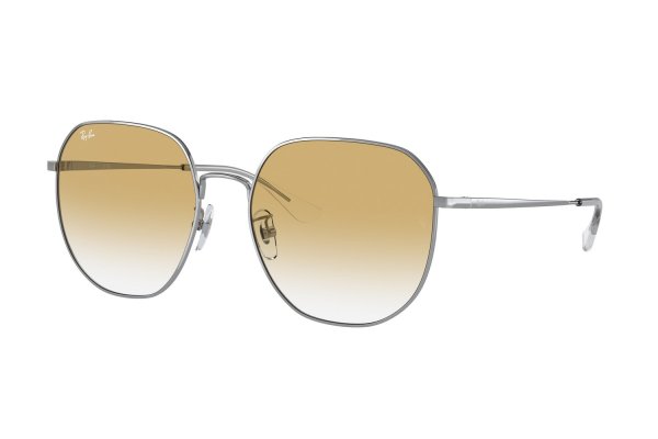  Ray-Ban Hexagonal RB3680D-003-2Q Silver | Light Brown