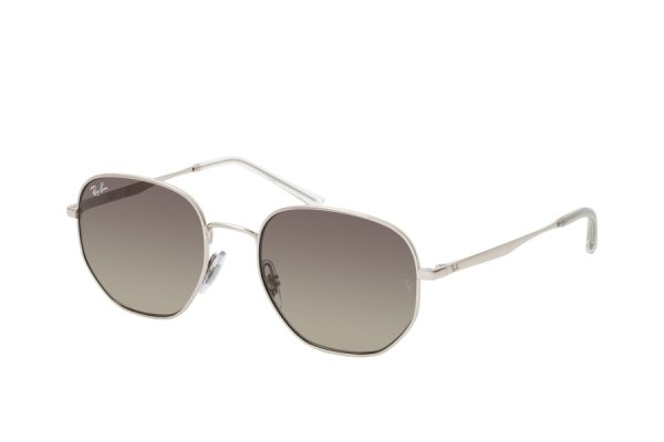   Ray-Ban Hexagonal RB3682-003-11 Silver | Grey Gradient