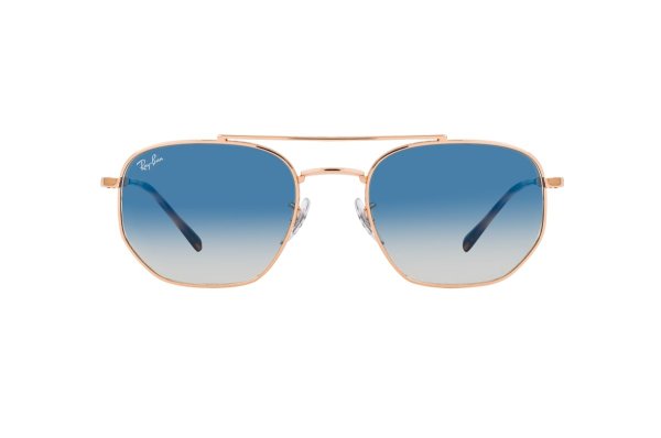 Sunglasses Ray-Ban Hexagonal RB3707-9202-3F Pink Arista | Light Blue Gradient