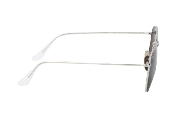   Ray-Ban Hexagonal Titanium RB8148-9209-48 Silver | Total Black