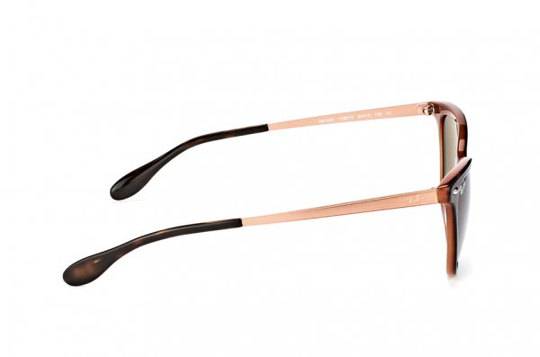   Ray-Ban Highstreet Cats RB4360-1233-73 Dark Havana / Dark Arista | Brown