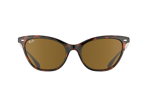   Ray-Ban Highstreet Cats RB4360-1233-73 Dark Havana / Dark Arista | Brown